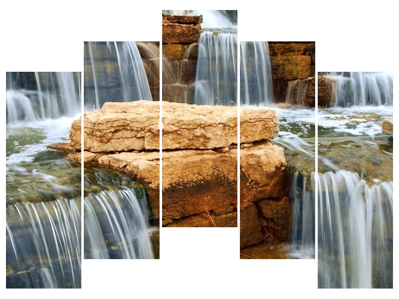 Obraz menších vodopádů (F000594F12590)