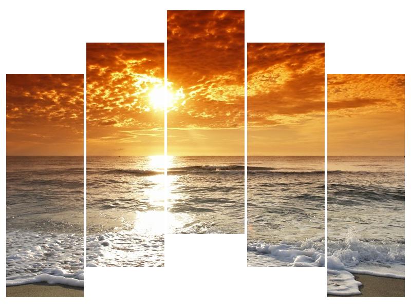 Obraz moře a západu slunce (F000643F12590)