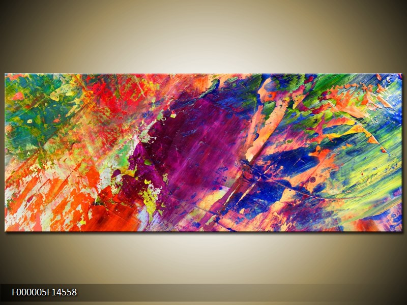 Abstraktní barevný obraz (F000005F14558)