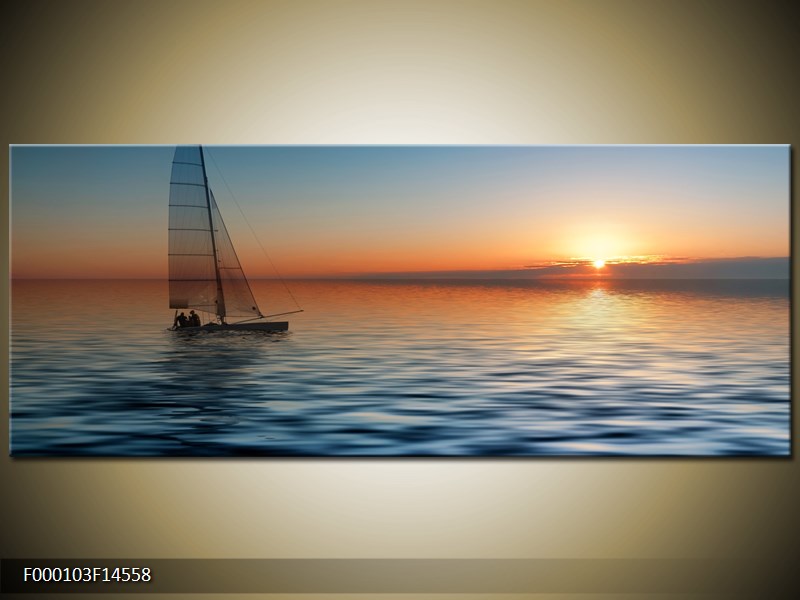 Obraz plachetnice na moři (F000103F14558)