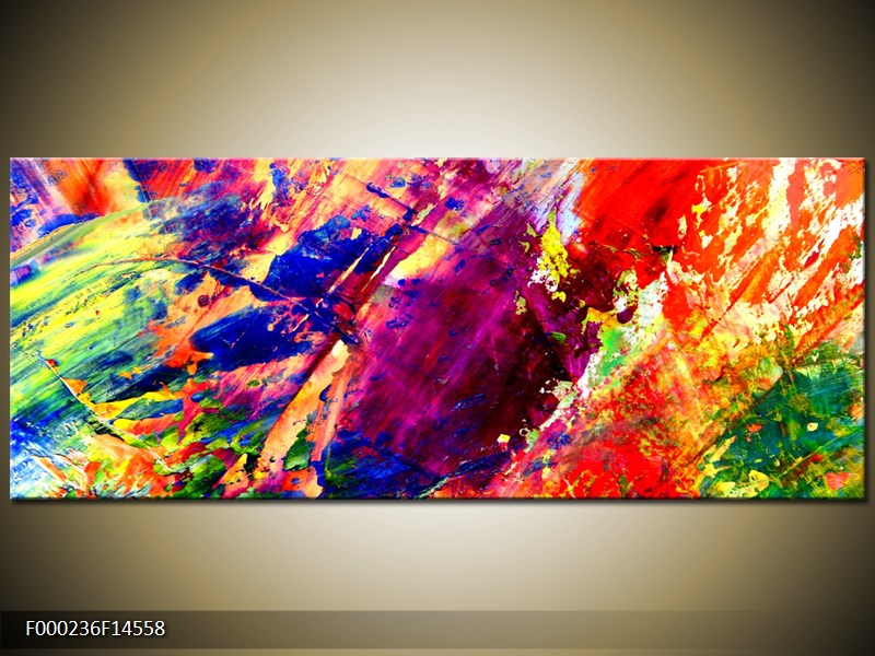 Abstraktní barevný obraz (F000236F14558)
