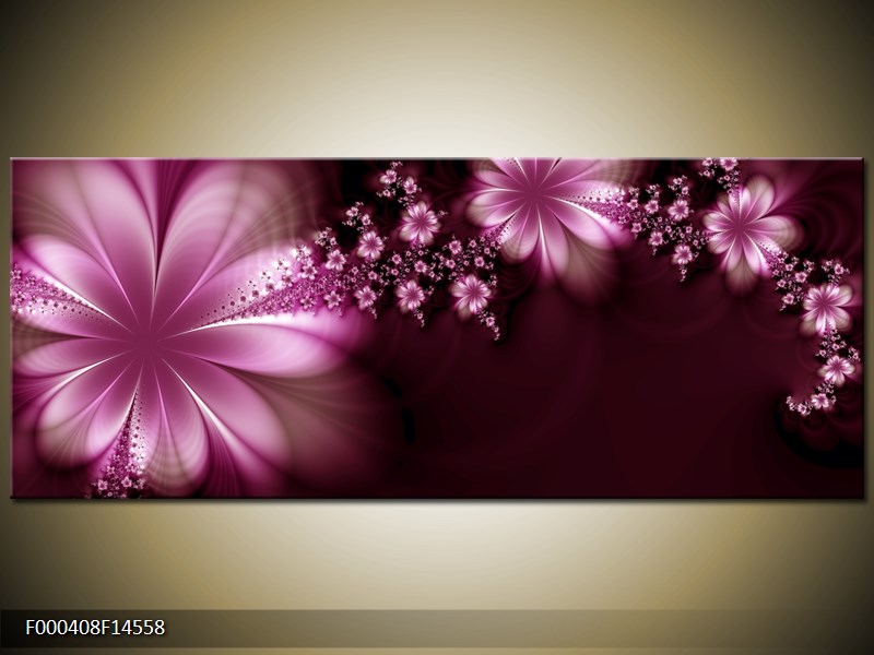 Moderní abstraktní obraz - květiny (F000408F14558)
