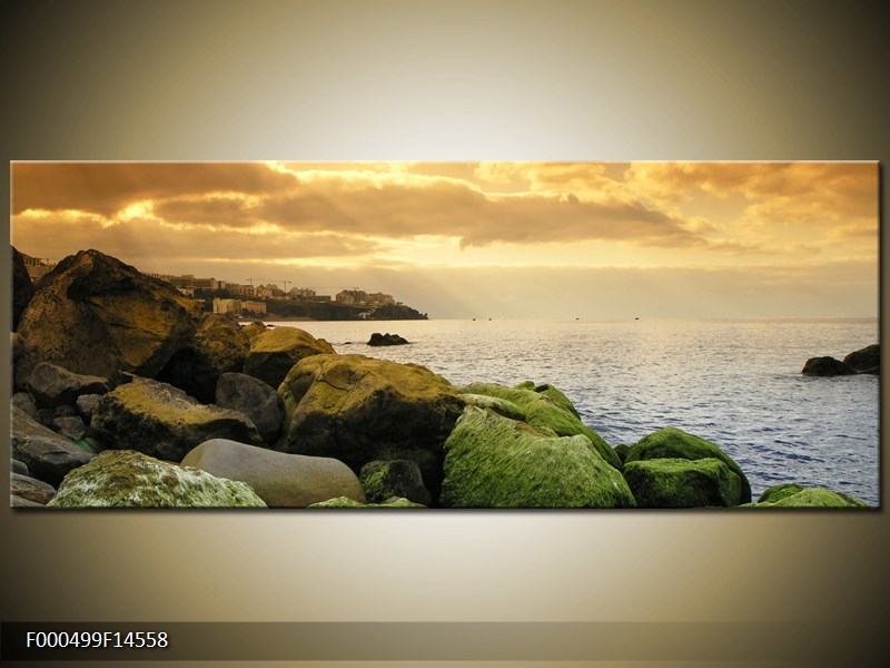 Obraz kamenného pobřeží (F000499F14558)
