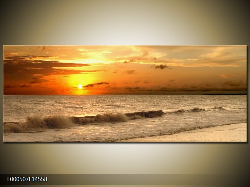 Obraz západu slunce u moře (F000507F14558)