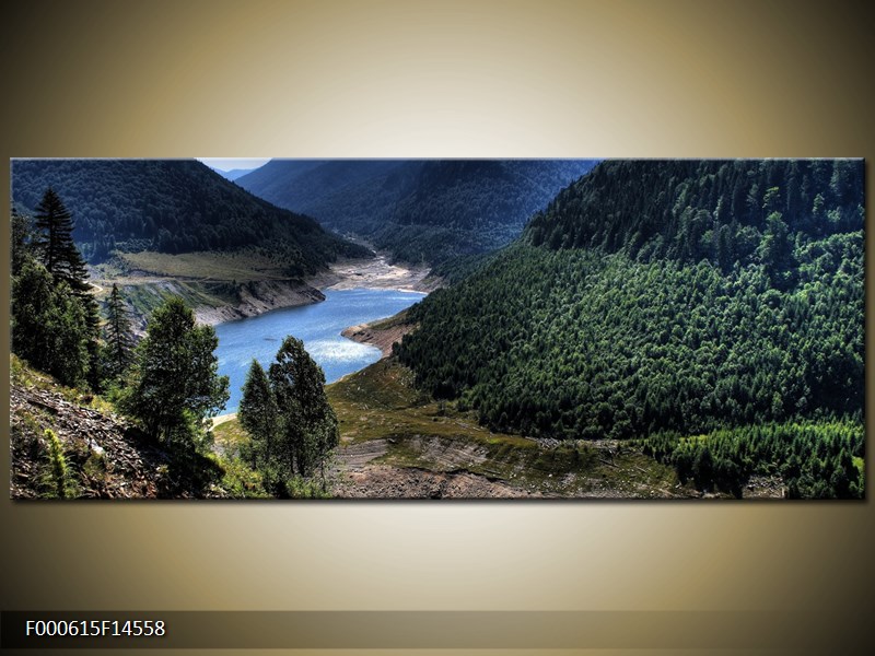 Obraz řeky a hor (F000615F14558)