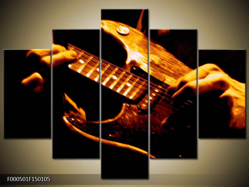 Obraz elektrické kytary (F000501F150105)