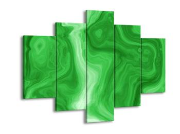 Abstraktní obraz zelený