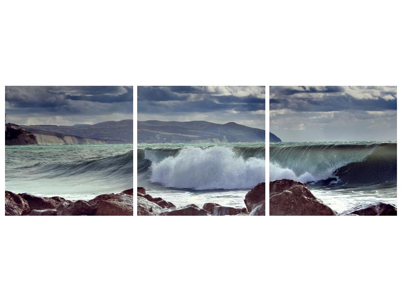 Obraz rozbouřeného moře (F000478F15050)