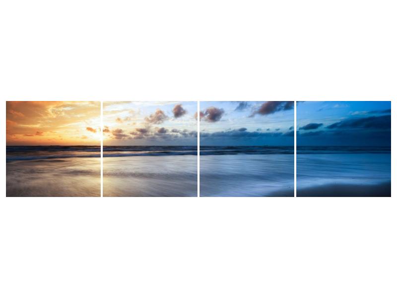 Obraz pláže a mraků (F000026F16040)