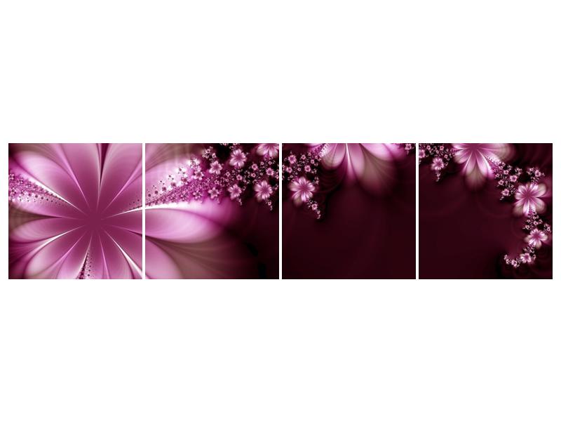 Moderní abstraktní obraz - květiny (F000408F16040)