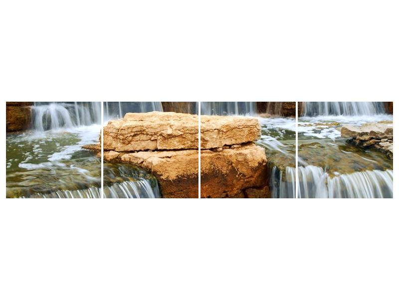 Obraz menších vodopádů (F000594F16040)