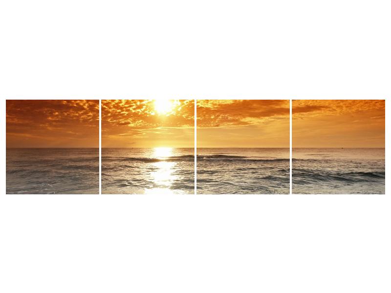 Obraz moře a západu slunce (F000643F16040)