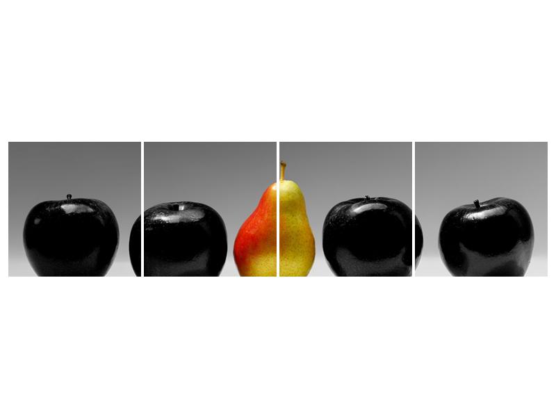 Obraz dvou jablek a hrušky (F001587F16040)