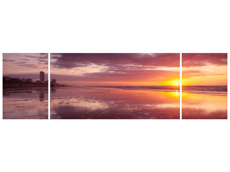 Obraz pláže při západu slunce (F000076F17050)