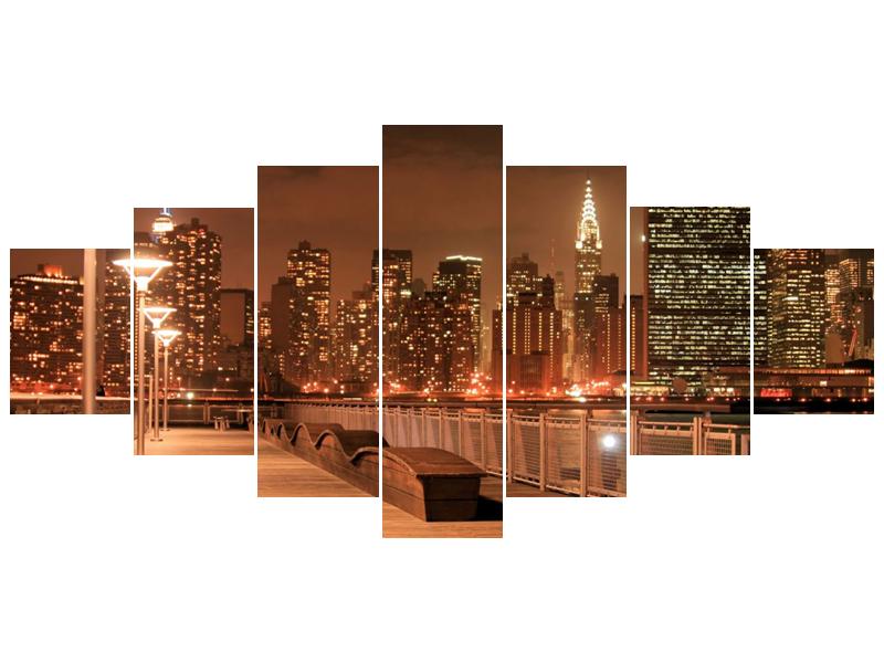 Obraz nočního města (F000545F210100)