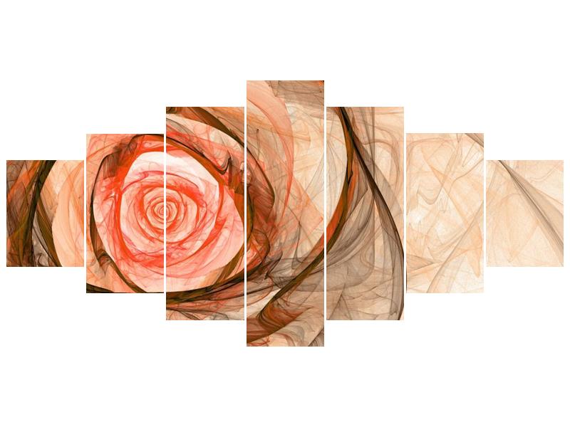 Abstraktní obraz - růže (F000794F210100)