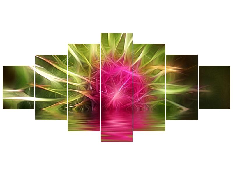 Moderní obraz fialového shluku vláken  (F002912F210100)