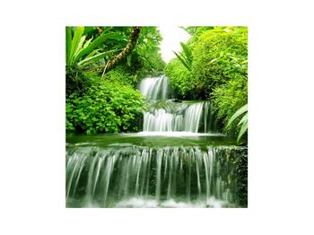 Obraz indonézskych vodopádov