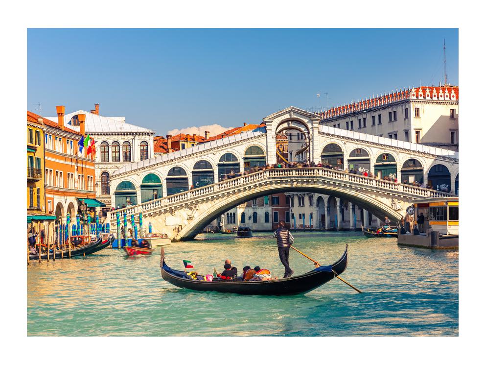 Slika venecijanske gondole