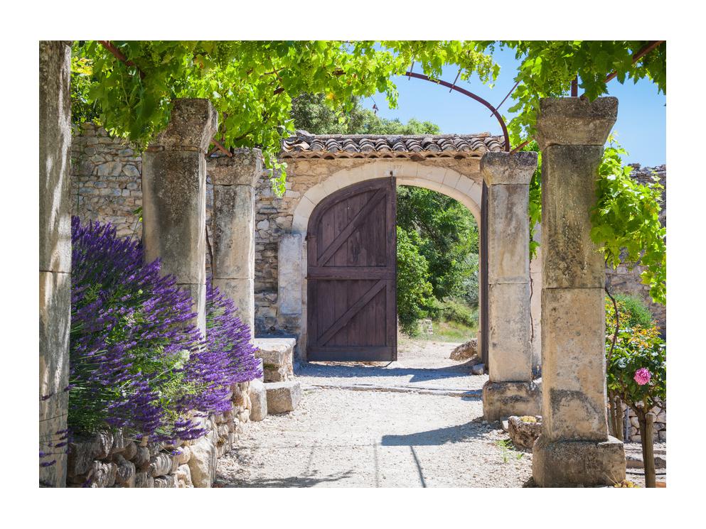 Slika ljetnih mediteranskih vrata