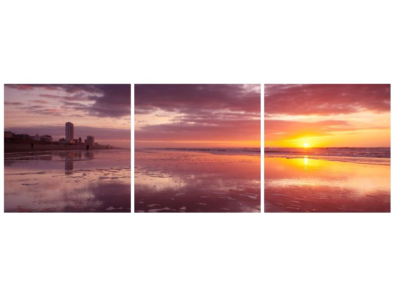 Obraz pláže při západu slunce (F000076F9030)