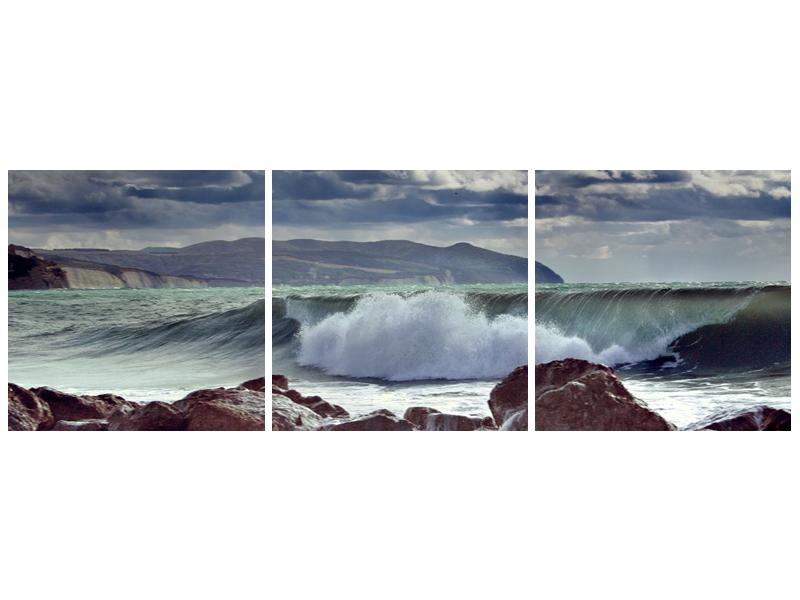 Obraz rozbouřeného moře (F000478F9030)