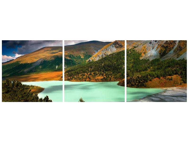 Obraz hory a jezera (F000549F9030)
