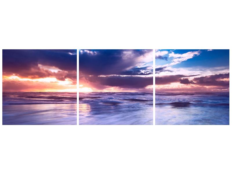Obraz západu slunce u moře (F000676F9030)