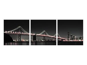 Noční obraz mostu