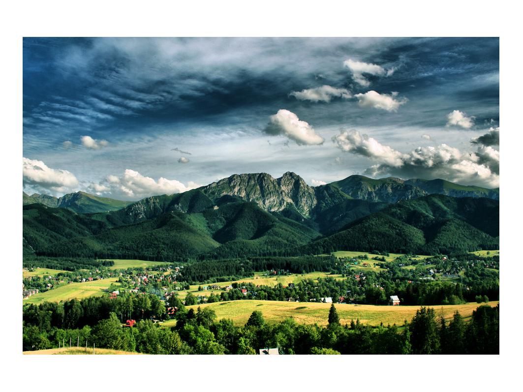 Slika gorske pokrajine
