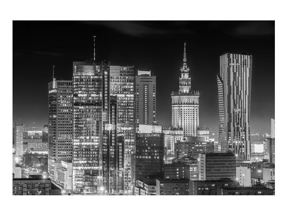Crno-bijela slika New Yorka