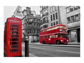 Obraz londýnské telefonní budky