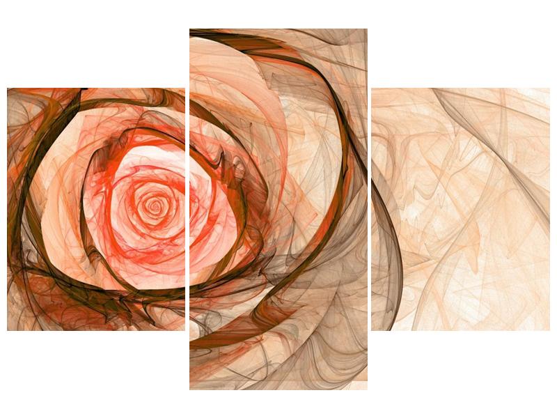 Abstraktní obraz - růže (F000794F90603PCS)