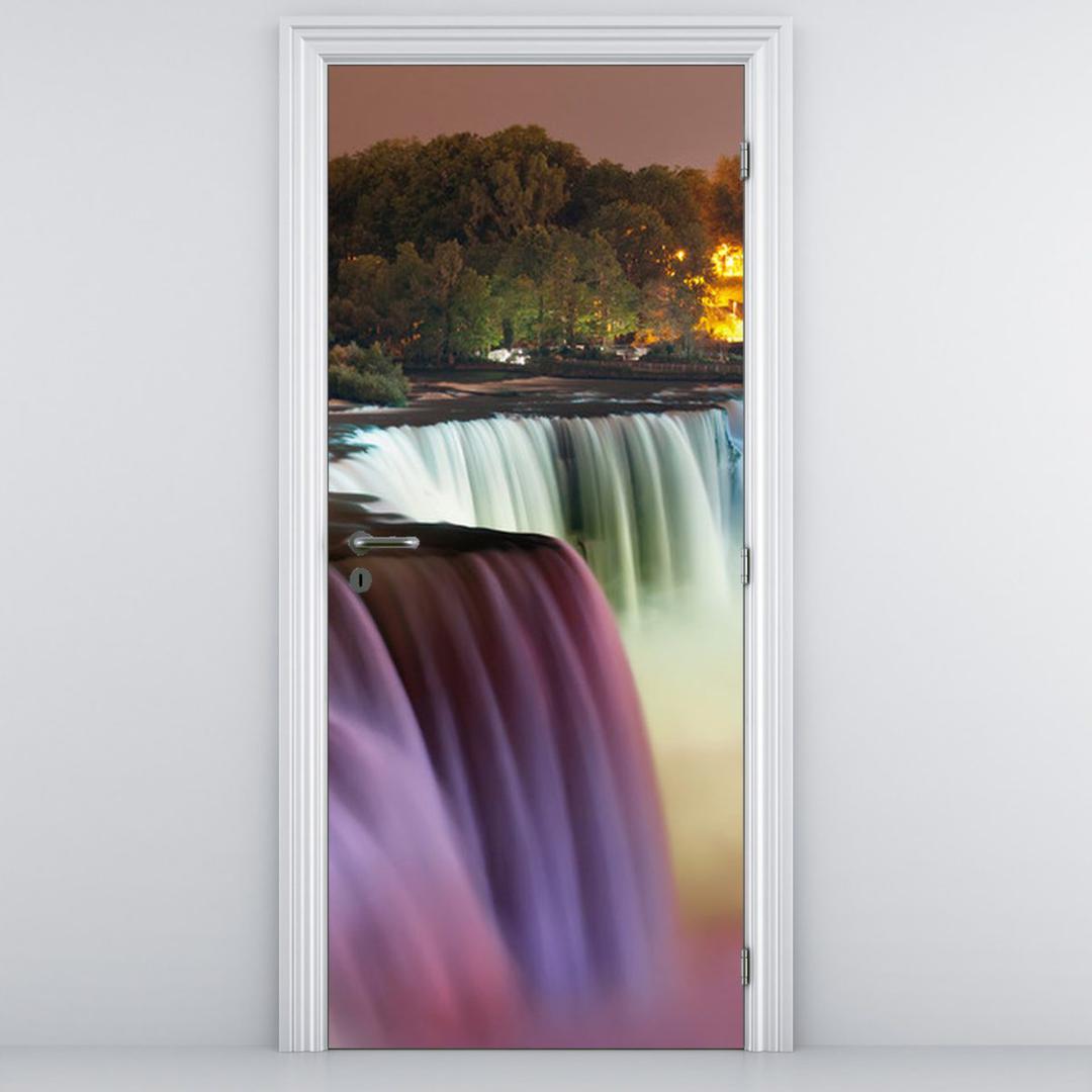 Fototapeta pentru ușă - cascade frumoase (D011351D95205)