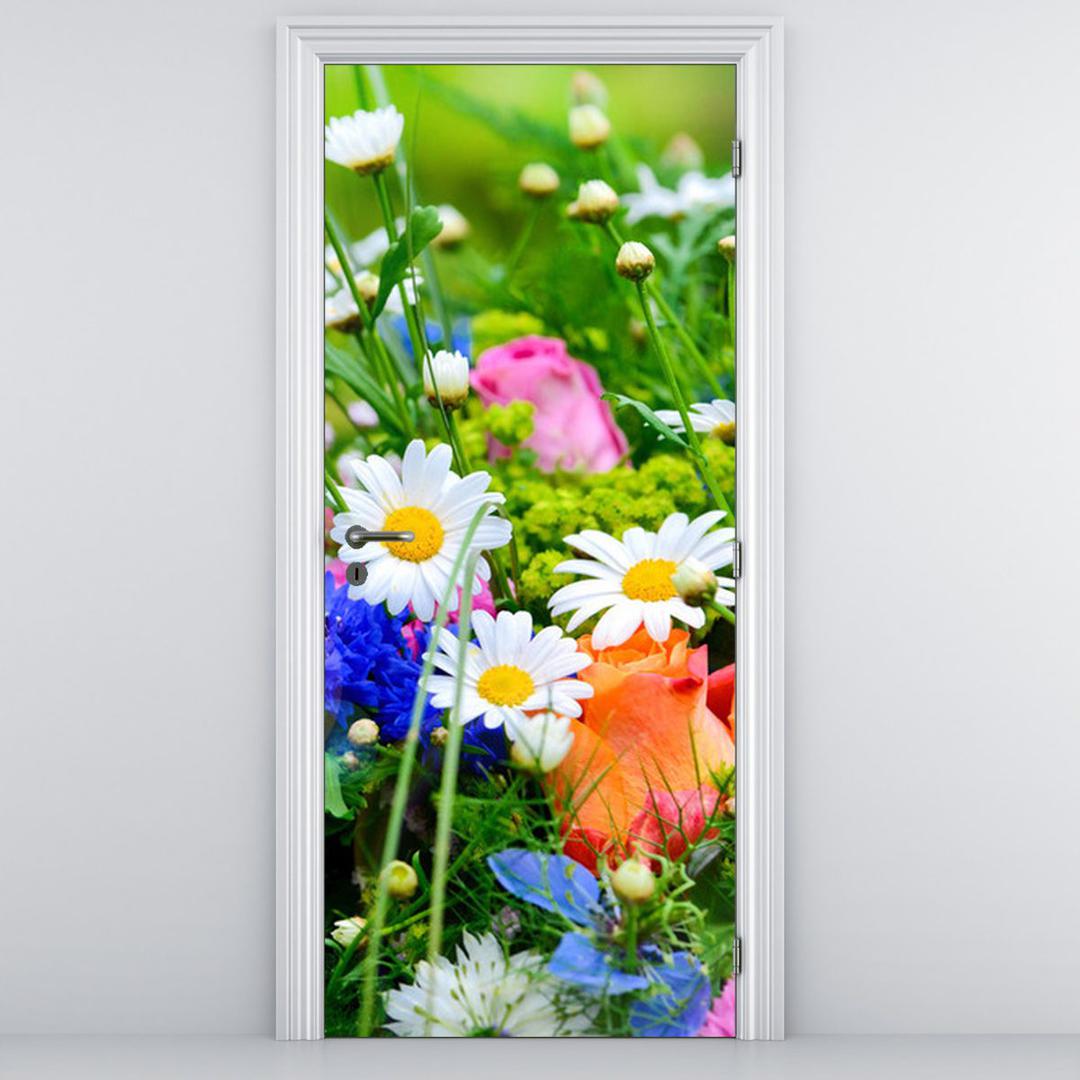 Foto tapeta za vrata - Cvijeće (D012220D95205)