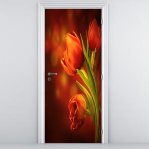 Fotótapéta ajtóra - Virág