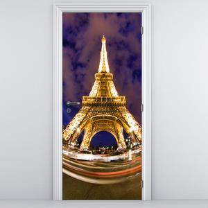 Fototapeta na dvere - Eiffelova veža