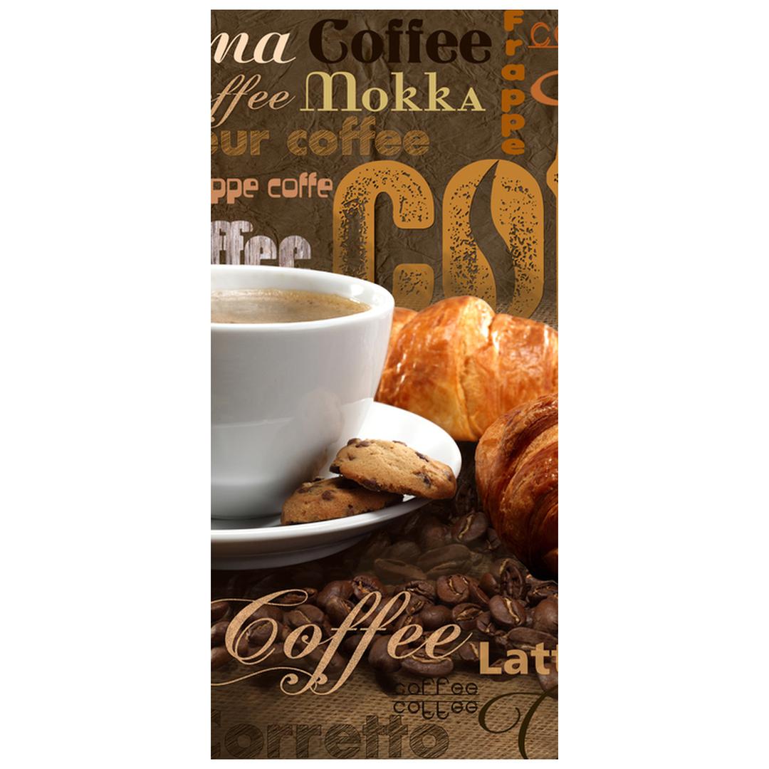 Fototapeta pentru ușă - ceașca cu cafea (D014704D95205)