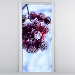 Foto tapeta na vratih - Zamrznjeno sadje