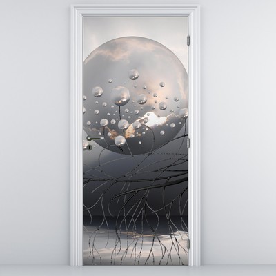 Fototapeta na drzwi - Abstrakcyjna kula