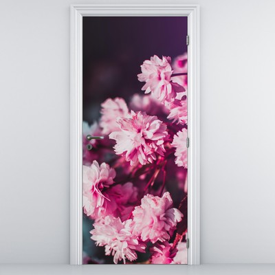 Fototapeta na drzwi - Kwiaty drzewa