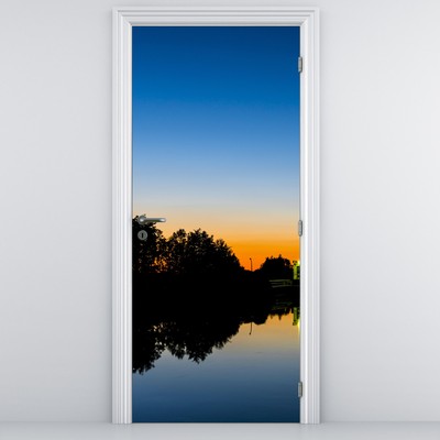 Fototapeta na drzwi - Zachód Słońca