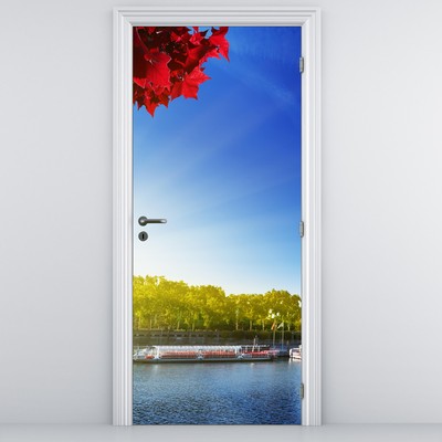 Fototapeta na dveře - Podzim v Paříži