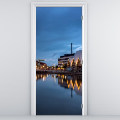 Fototapeta na drzwi - Kanał wodny - Göteborg