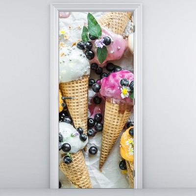 Fototapeta na dveře - Zmrzliny
