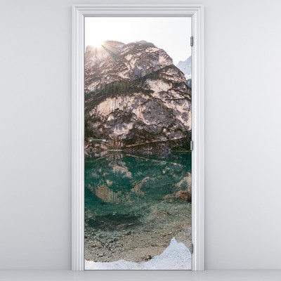 Foto tapeta za vrata - Planinsko jezero
