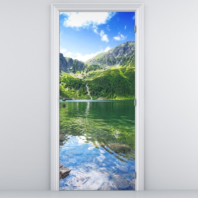 Fototapeta na drzwi - Jezioro w Tatrach