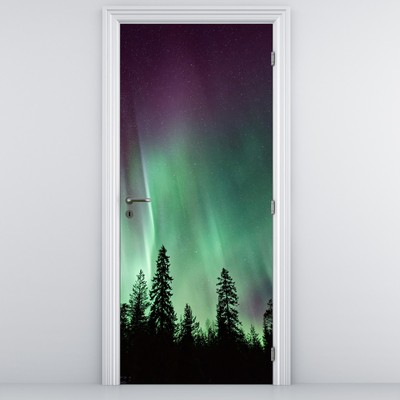 Fotótapéta ajtóra - Északi fény