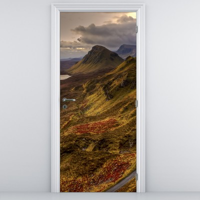 Fototapet pentru ușă - Munții Scoțieni