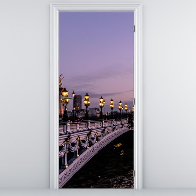 Fototapeta na dveře - Most Alexandra III. v Paříži